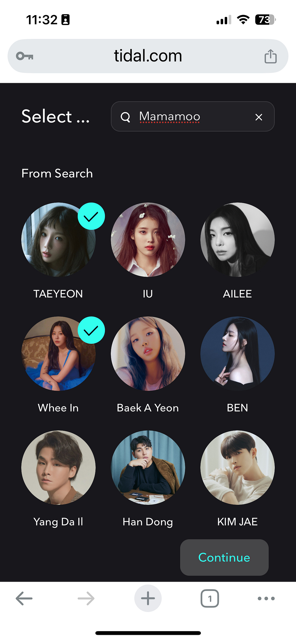 tidal 截圖 2