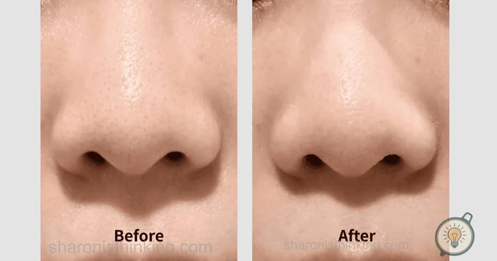 biore cleaning gel before after