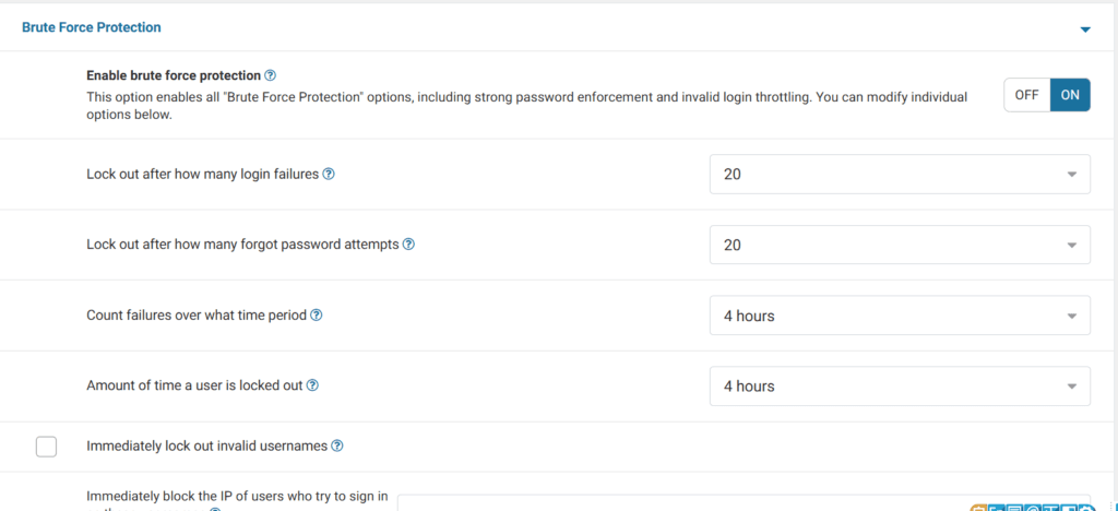Wordfence 教學:WordPress 安全防護外掛完整安裝與設定指南 6 wordfence brute force protection