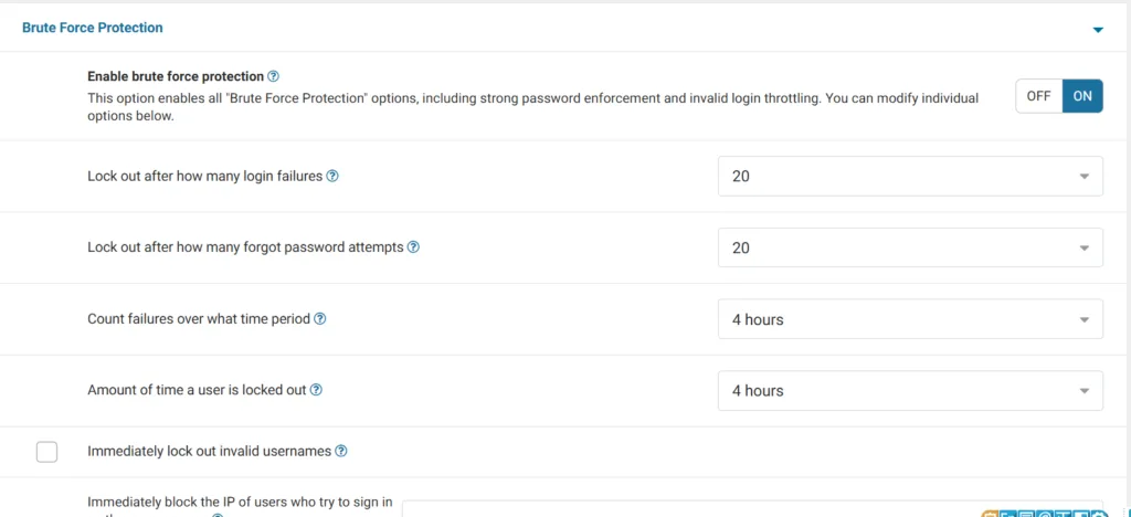 Wordfence 教學:WordPress 安全防護外掛完整安裝與設定指南 6 wordfence brute force protection